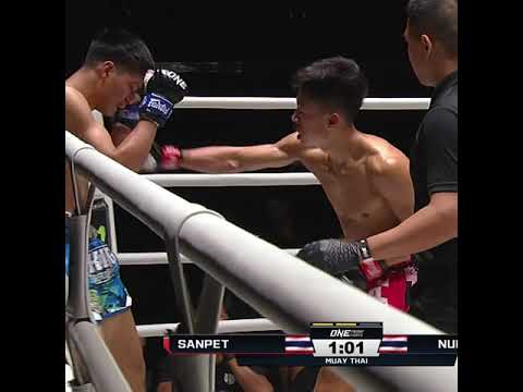 FIREWORKS  Sanpet scores a second round KO!