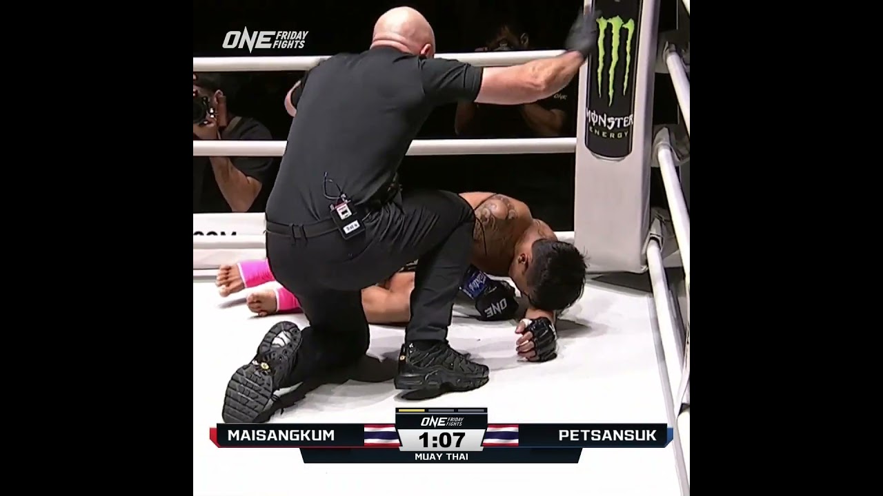 GUT CHECK  Maisangkum improves to 6 0 in ONE with a body shot KO! #ONEFridayFights69