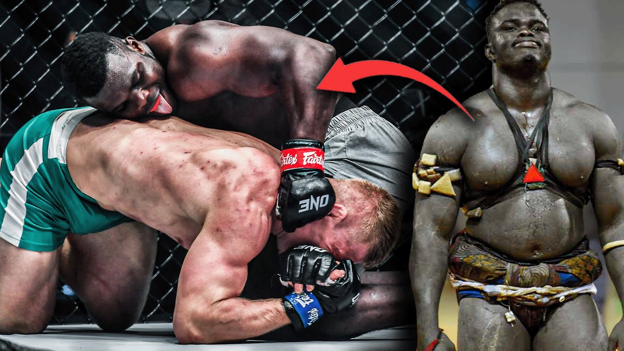 This Senegalese Wrestler Is Terrorizing Opponents In MMA