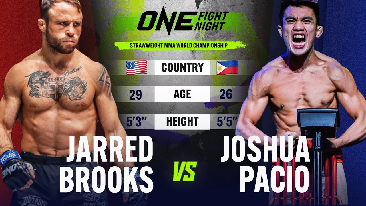 Tough World Title Battle  Brooks vs. Pacio | MMA Full Fight